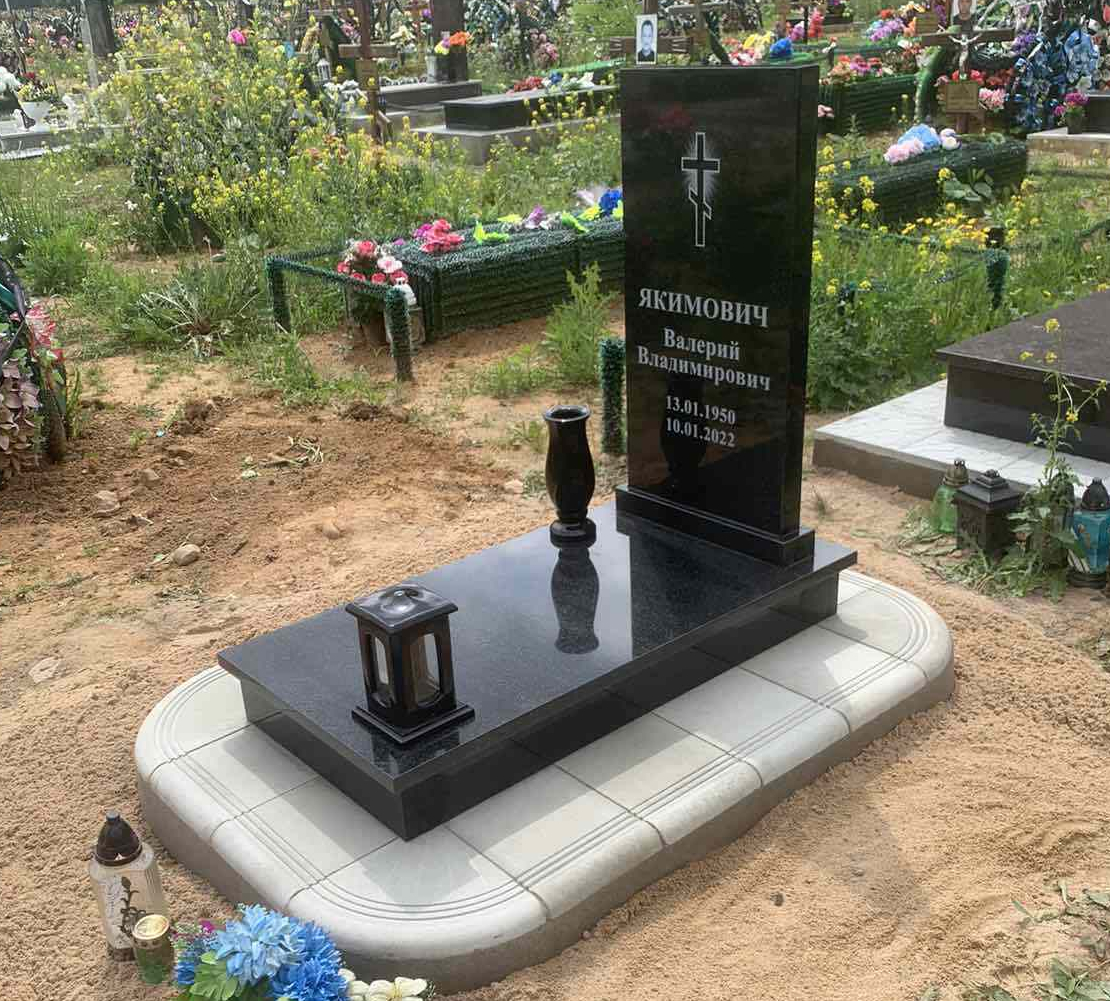 Одиночный памятник 120*60 купить в Гродно