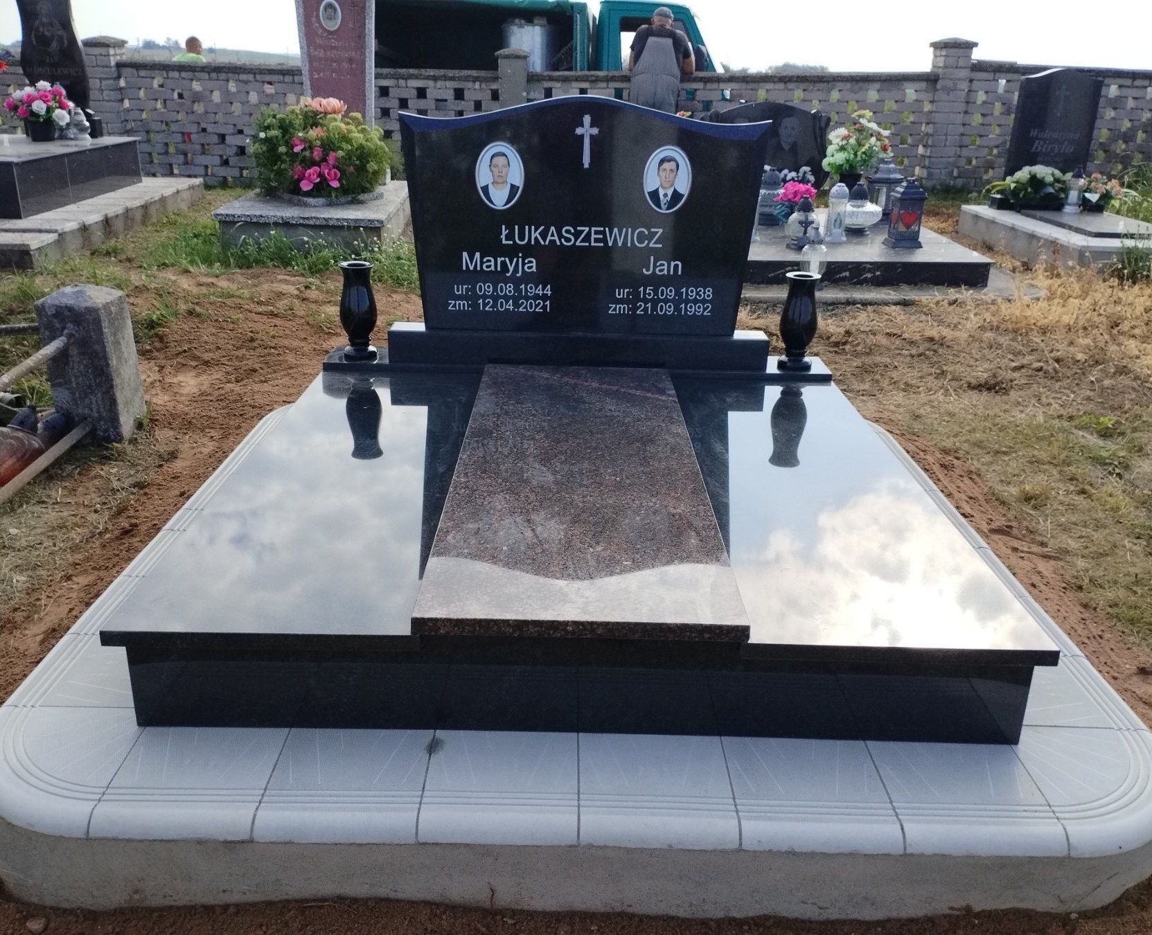 Двойной памятник 160*180